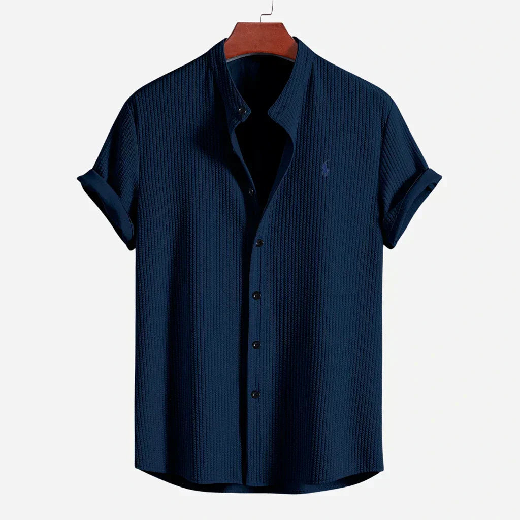 Ribbed T-Shirt for Men - RL Style & Comfort