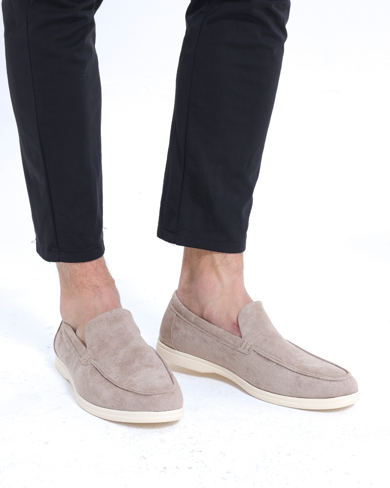 Old Money Wildleder-Loafer